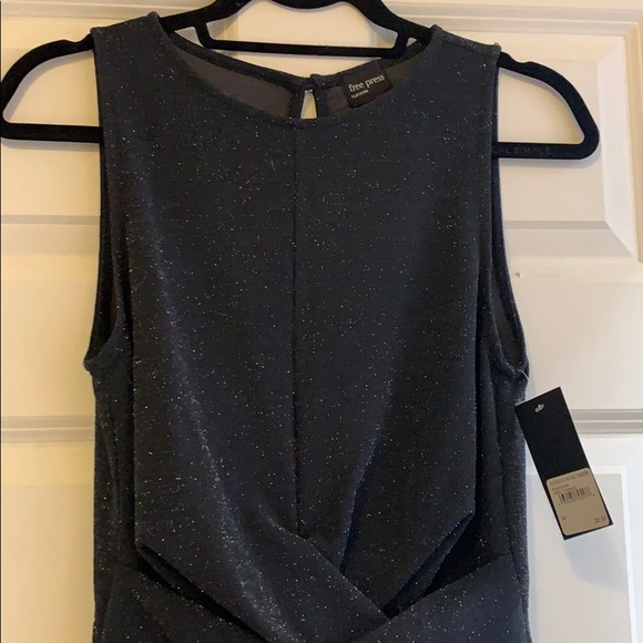 Navy sparkly dress - Picture 2 of 3